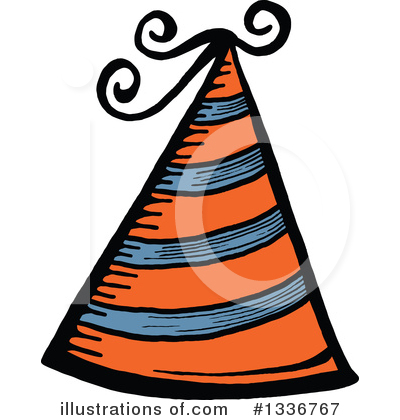 Royalty-Free (RF) Party Hat Clipart Illustration by Prawny - Stock Sample #1336767