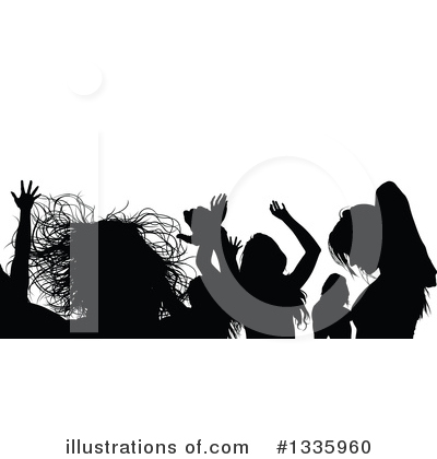 Silhouettes Clipart #1335960 by dero