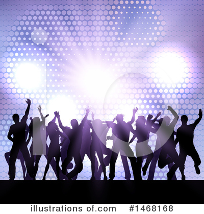 Royalty-Free (RF) Party People Clipart Illustration by KJ Pargeter - Stock Sample #1468168