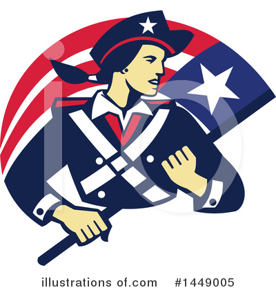 American Revolution Clipart #1449005 by patrimonio