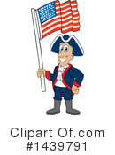 Patriot Mascot Clipart #1439791 by Mascot Junction