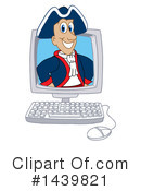 Patriot Mascot Clipart #1439821 by Mascot Junction