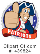 Patriot Mascot Clipart #1439824 by Mascot Junction