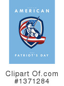 Patriots Day Clipart #1371284 by patrimonio