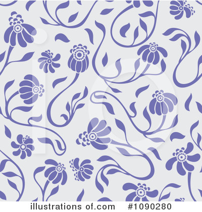 Floral Clipart #1090280 by Cherie Reve