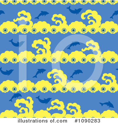 Dolphin Clipart #1090283 by Cherie Reve