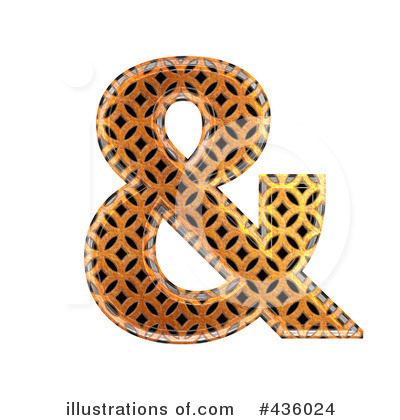 Royalty-Free (RF) Patterned Orange Symbol Clipart Illustration by chrisroll - Stock Sample #436024