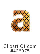 Patterned Orange Symbol Clipart #436075 by chrisroll