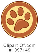 Paw Prints Clipart #1097149 by Hit Toon
