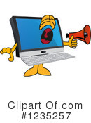 Pc Computer Mascot Clipart #1235257 by Mascot Junction