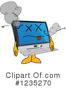 Pc Computer Mascot Clipart #1235270 by Mascot Junction