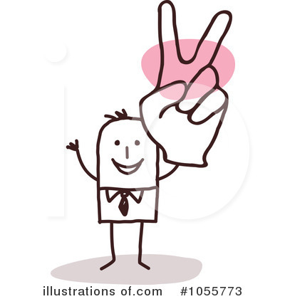 Royalty-Free (RF) Peace Clipart Illustration by NL shop - Stock Sample #1055773