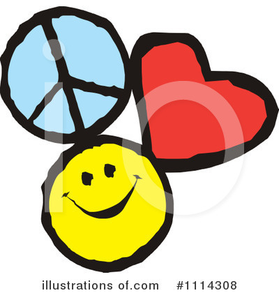 Royalty-Free (RF) Peace Clipart Illustration by Johnny Sajem - Stock Sample #1114308
