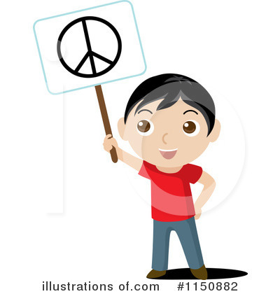 Royalty-Free (RF) Peace Clipart Illustration by Rosie Piter - Stock Sample #1150882