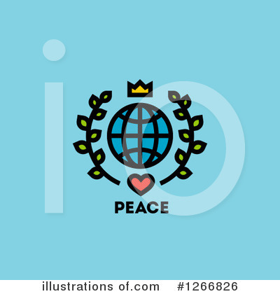 Royalty-Free (RF) Peace Clipart Illustration by elena - Stock Sample #1266826