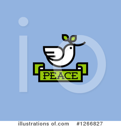 Royalty-Free (RF) Peace Clipart Illustration by elena - Stock Sample #1266827