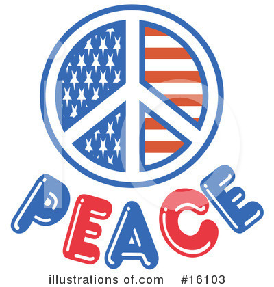 Royalty-Free (RF) Peace Clipart Illustration by Andy Nortnik - Stock Sample #16103