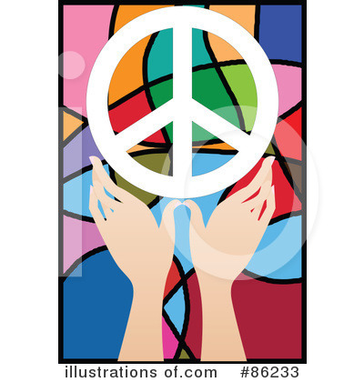 Royalty-Free (RF) Peace Clipart Illustration by mayawizard101 - Stock Sample #86233