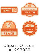 Peach Clipart #1293930 by Cory Thoman