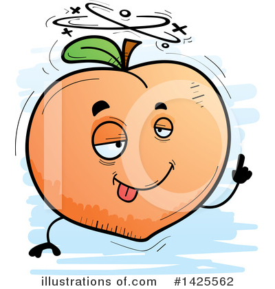 Peaches Clipart #1425562 by Cory Thoman