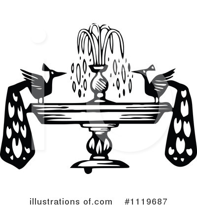 Fountain Clipart #1119687 by Prawny Vintage