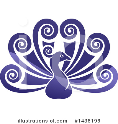 Royalty-Free (RF) Peacock Clipart Illustration by AtStockIllustration - Stock Sample #1438196