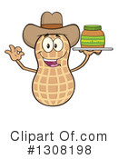 Peanut Character Clipart #1308198 by Hit Toon