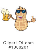 Peanut Character Clipart #1308201 by Hit Toon