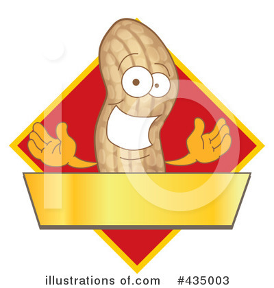 Peanut Character Clipart #435003 by Mascot Junction