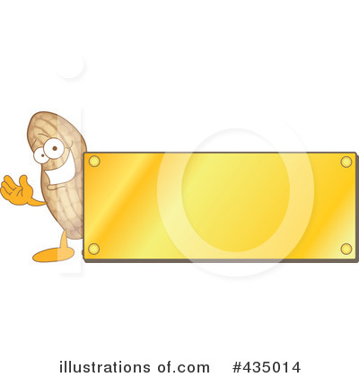 Peanut Character Clipart #435014 by Mascot Junction