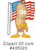 Peanut Character Clipart #435020 by Mascot Junction