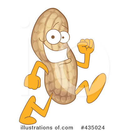 Nut Clipart #435024 by Mascot Junction
