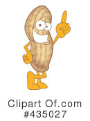 Peanut Character Clipart #435027 by Mascot Junction