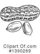 Peanut Clipart #1390269 by Vector Tradition SM