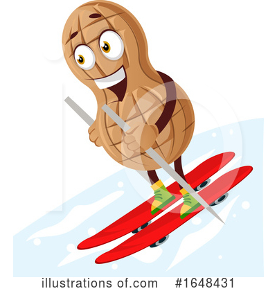 Royalty-Free (RF) Peanut Clipart Illustration by Morphart Creations - Stock Sample #1648431