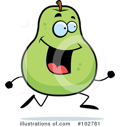 Royalty-Free (RF) Pear Clipart Illustration by Cory Thoman - Stock Sample #102761
