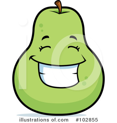 Royalty-Free (RF) Pear Clipart Illustration by Cory Thoman - Stock Sample #102855