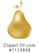 Pear Clipart #1113608 by Andrei Marincas
