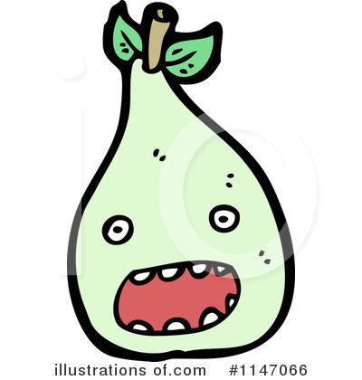 Royalty-Free (RF) Pear Clipart Illustration by lineartestpilot - Stock Sample #1147066