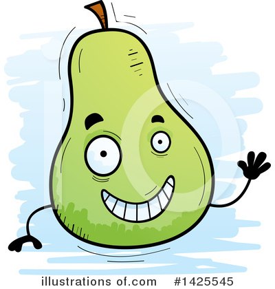 Royalty-Free (RF) Pear Clipart Illustration by Cory Thoman - Stock Sample #1425545