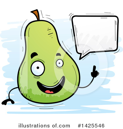 Royalty-Free (RF) Pear Clipart Illustration by Cory Thoman - Stock Sample #1425546