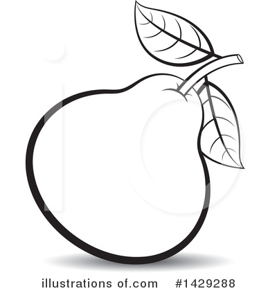 Royalty-Free (RF) Pear Clipart Illustration by Lal Perera - Stock Sample #1429288