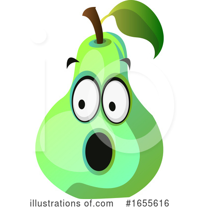 Pear Clipart #1655616 by Morphart Creations
