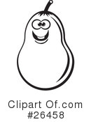 Pear Clipart #26458 by David Rey