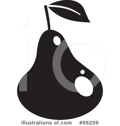Royalty-Free (RF) Pear Clipart Illustration by Prawny - Stock Sample #66206