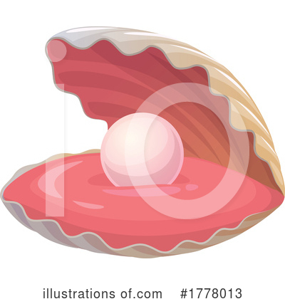 Seashell Clipart #1778013 by Vector Tradition SM