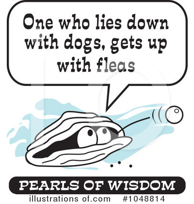 Pearl Of Wisdom Clipart #1048814 by Johnny Sajem