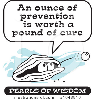 Pearl Of Wisdom Clipart #1048816 by Johnny Sajem
