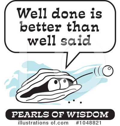 Pearl Of Wisdom Clipart #1048821 by Johnny Sajem