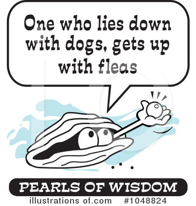 Pearl Of Wisdom Clipart #1048824 by Johnny Sajem